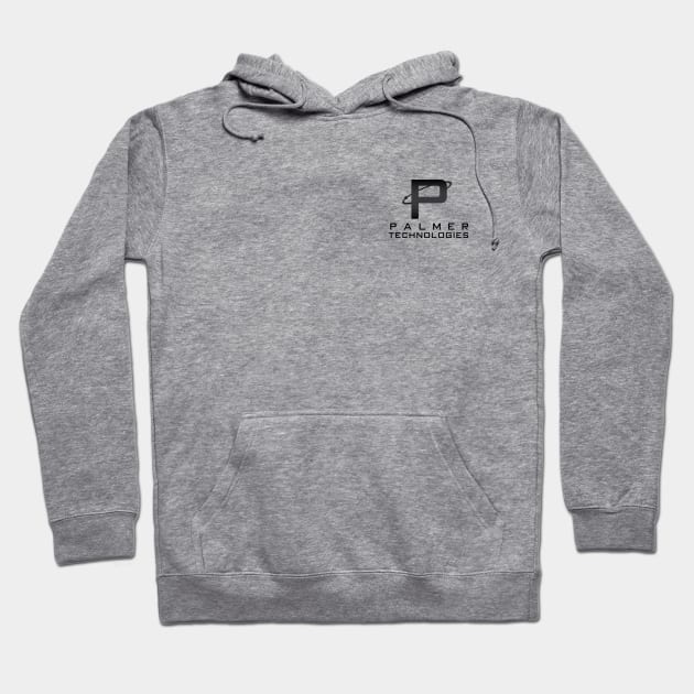 Palmer Tech Black Small Hoodie by fenixlaw